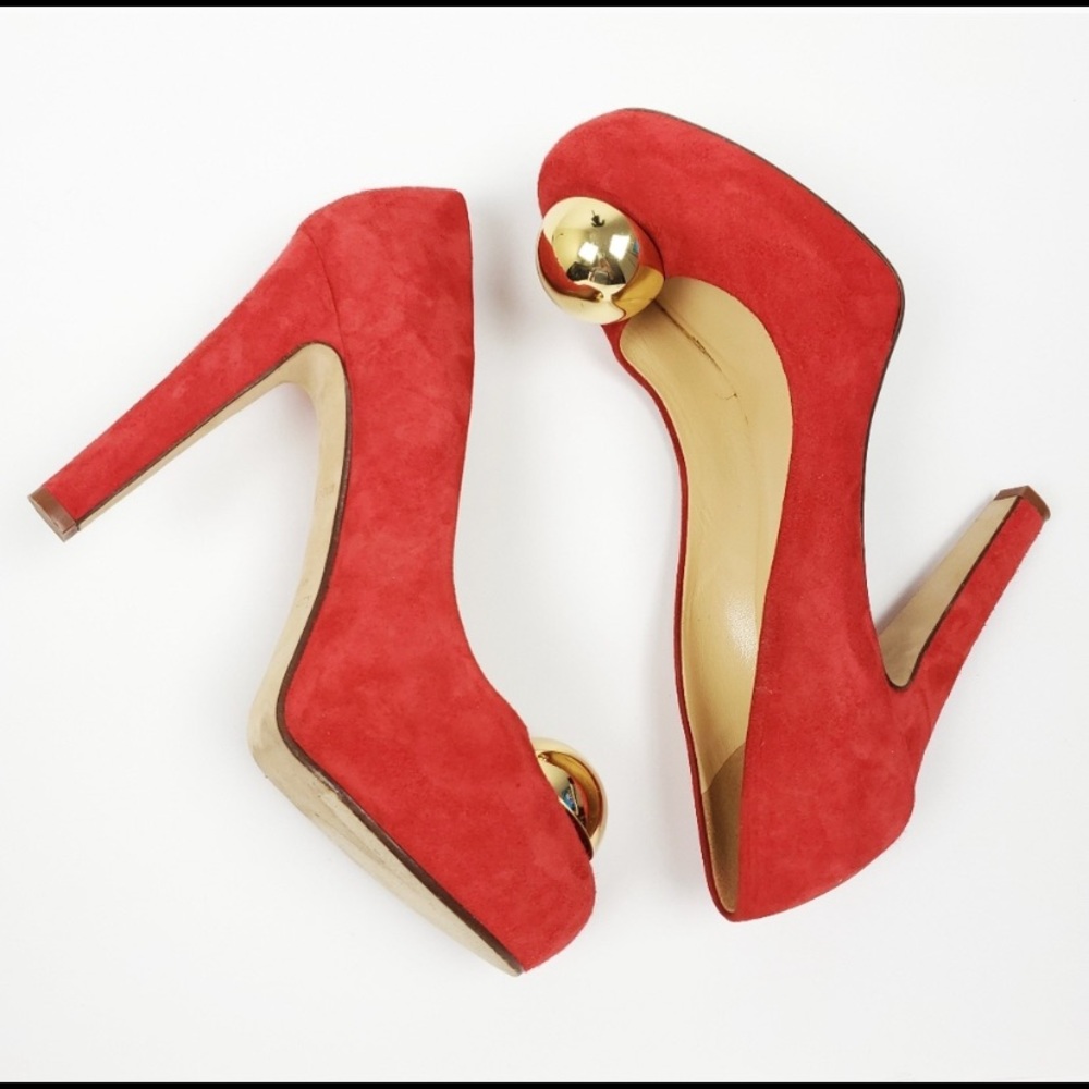 Kate Spade Red Heels